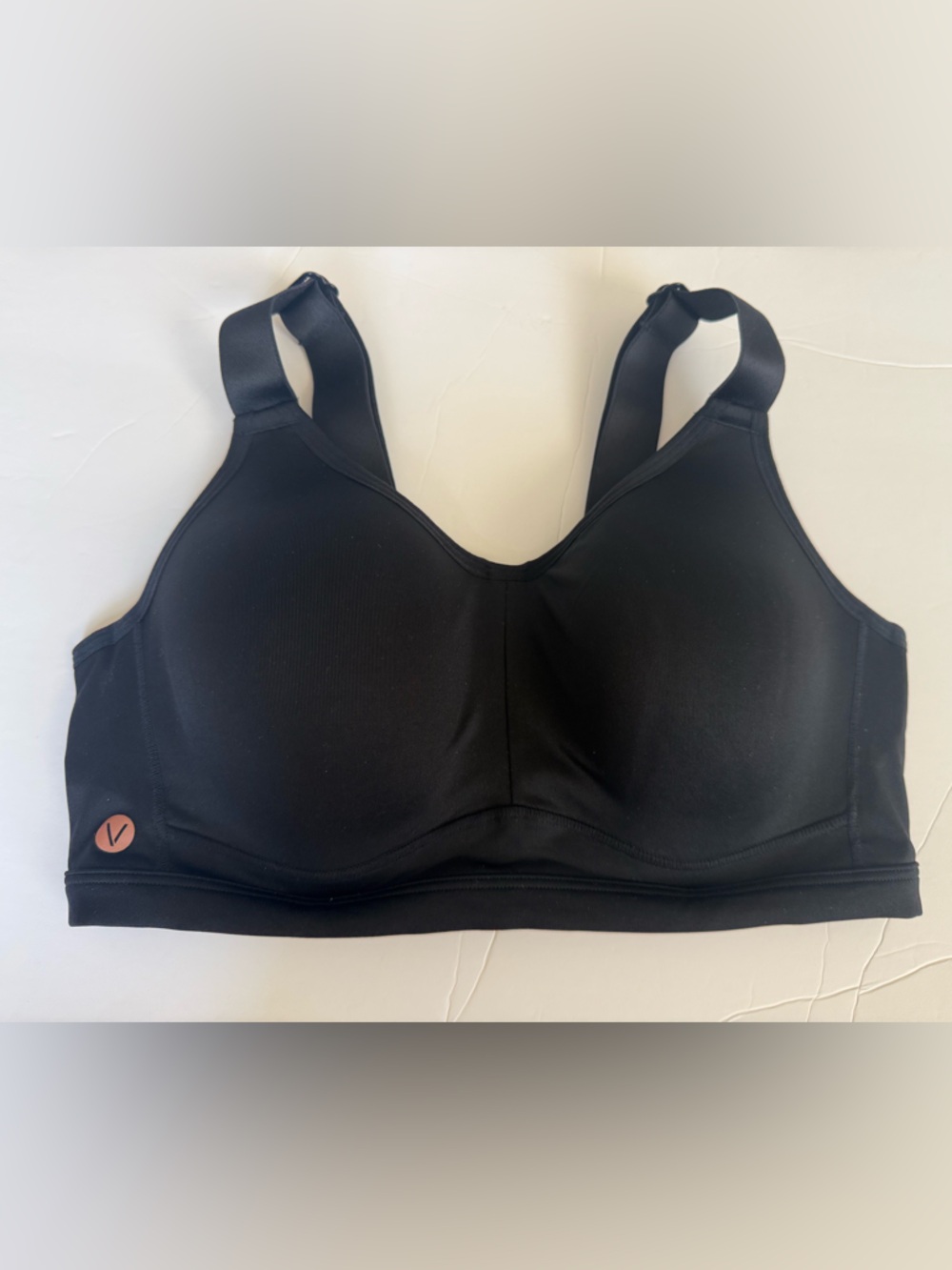 Livi Active Black High-Support Sports Bra